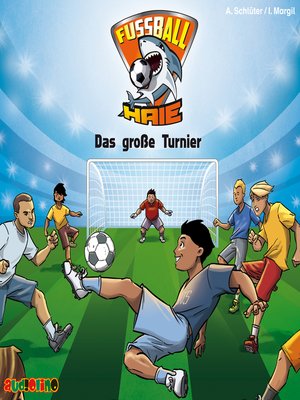 cover image of Das große Turnier--Fußball-Haie 2